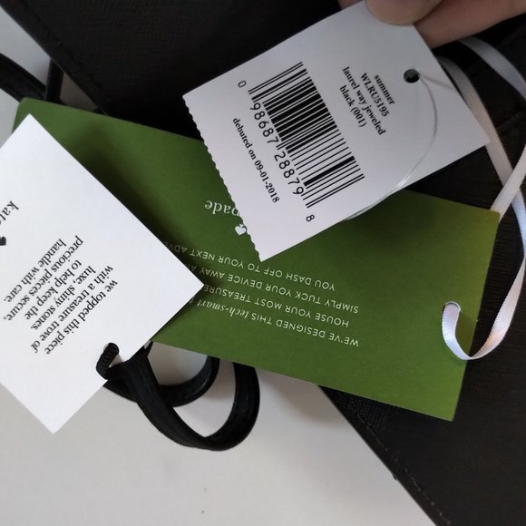 BNWT Kate Spade Saffiano Leather Crossbody Clutch - Picture 6 of 7